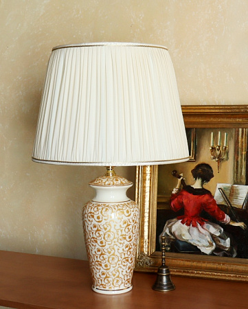 Настольная лампа 1292  фарфор из Италии в наличии и на заказ в Москве - spaziodecor.ru