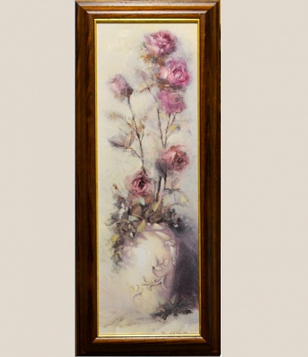 Картина 4480А цветы в пастельных тонах