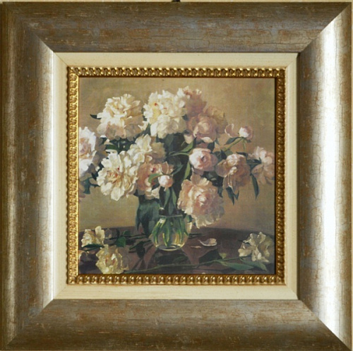 Картина 4695B белые цветы в вазе