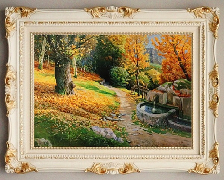 Картина 36157  Дерево в красивых деревянных рамах купить в Москве - spaziodecor.ru