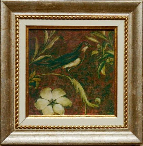 Картина 5342 A в стиле прованс с изображением птиц