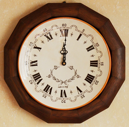 Часы настенные 4509 Centro Arte Дерево из Италии в наличии и на заказ в Москве - spaziodecor.ru