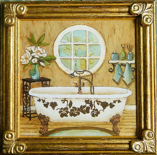Картина  5210 A ORO небольшая картина для ванной комнаты