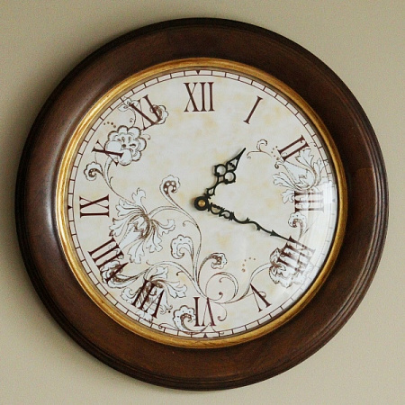 Настенные часы O5224 N Centro Arte Дерево из Италии в наличии и на заказ в Москве - spaziodecor.ru