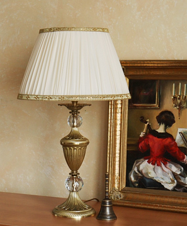 Настольная лампа С 461 Forme Di Luce Муранское стекло, латунь из Италии в наличии и на заказ в Москве - spaziodecor.ru