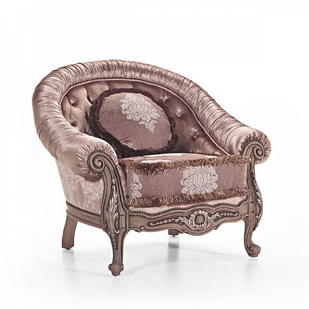 Кресло 9650 P Seven sedie Дерево из Италии в наличии и на заказ в Москве - spaziodecor.ru