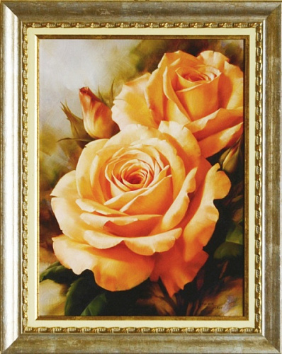 Картина 5352 A розы художника Игоря Левашова