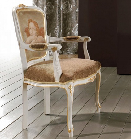 Кресло 0243P Seven sedie Бук, ткань из Италии в наличии и на заказ в Москве - spaziodecor.ru