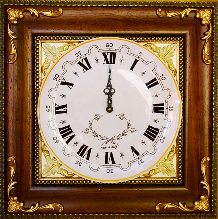 Часы настенные O5054 Centro Arte Дерево из Италии в наличии и на заказ в Москве - spaziodecor.ru