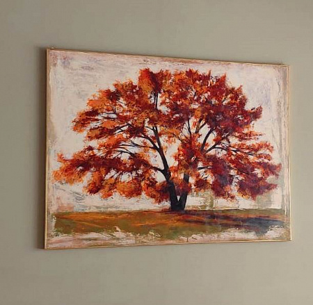 Картина 31767  Дерево в красивых деревянных рамах купить в Москве - spaziodecor.ru