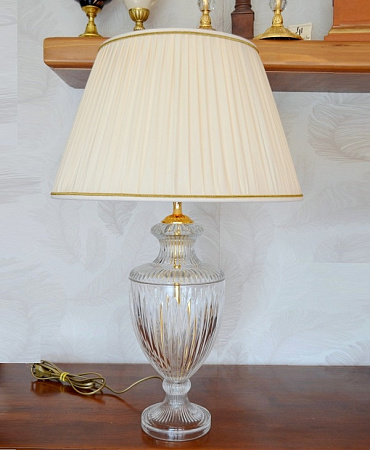 Настольная лампа C 568 GTR  Хрусталь из Италии в наличии и на заказ в Москве - spaziodecor.ru