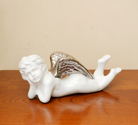 Фигурка ангела A83 Arte Fabris Керамика из Италии в наличии и на заказ в Москве - spaziodecor.ru