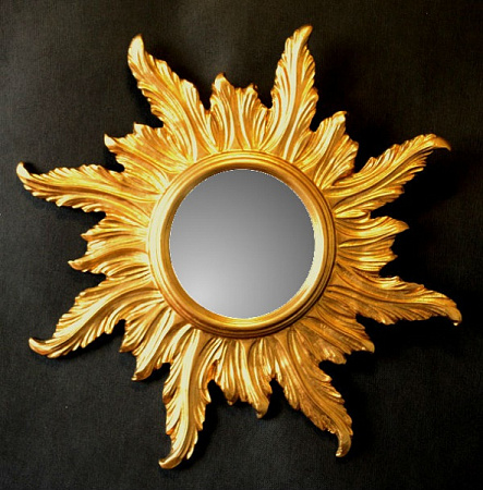 Настенное зеркало 528 Bitossi Luciano Солнце в наличии и на заказ в Москве - spaziodecor.ru