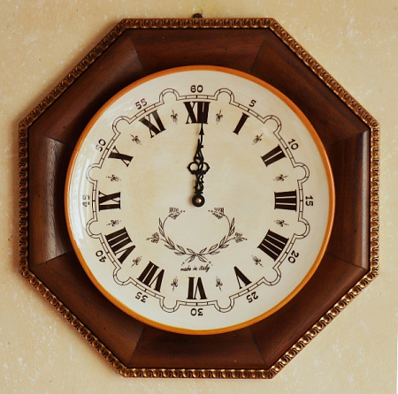 Часы настенные  O5846 N Centro Arte  из Италии в наличии и на заказ в Москве - spaziodecor.ru