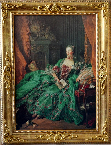 Картина 5449 B репродукция картины Мадам Помпадур