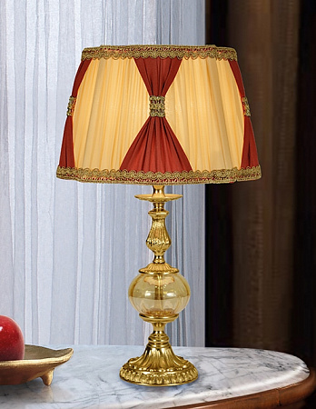 Настольная лампа С 447 Forme Di Luce Муранское стекло, латунь из Италии в наличии и на заказ в Москве - spaziodecor.ru