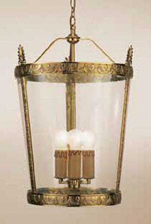 Подвесной светильник 8567 Ciulli Бронза с позолотой, стекло в наличии и на заказ в Москве - spaziodecor.ru