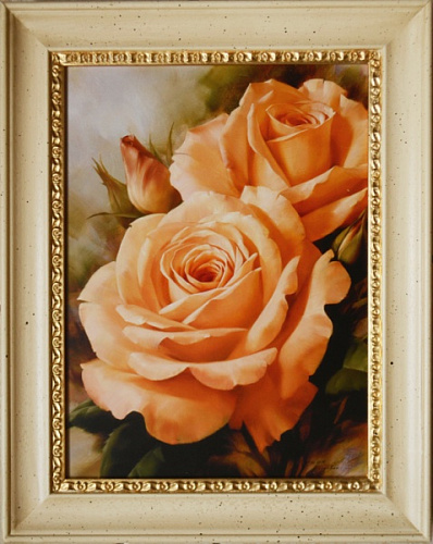 Картина  5189 B пышный букет роз